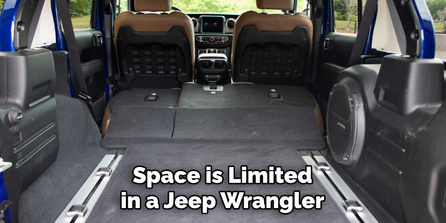 Space is Limited in a Jeep Wrangler