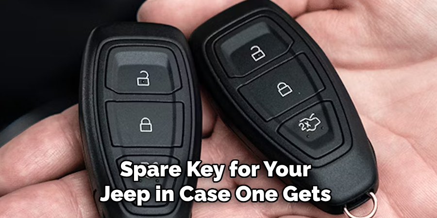 Spare Key for Your Jeep in Case One Gets