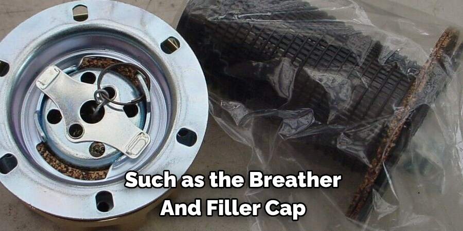Such as the Breather And Filler Cap