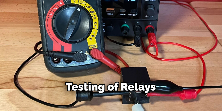 Testing of Relays