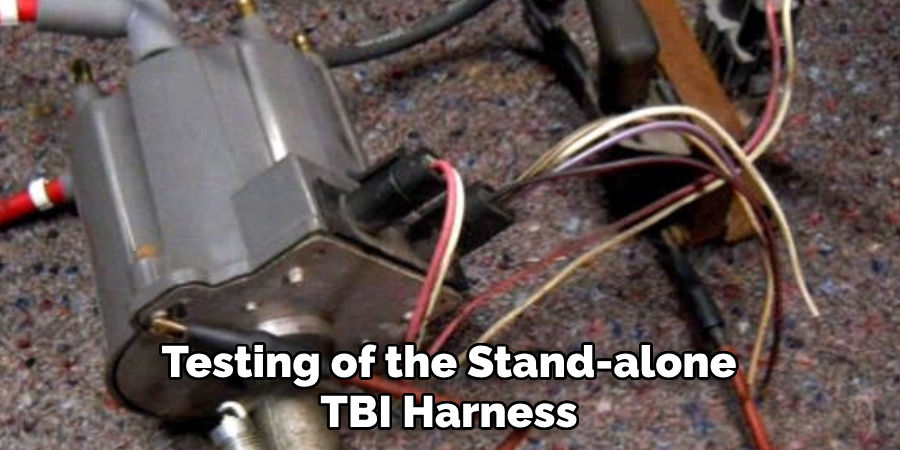 Testing of the Stand-alone TBI Harness