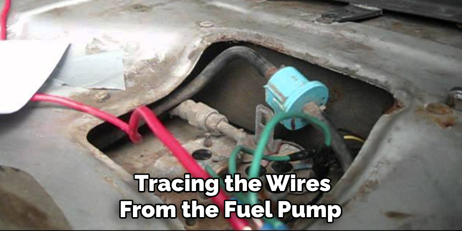 Tracing the Wires From the Fuel Pump