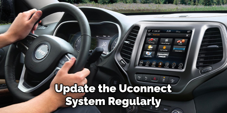 Update the Uconnect System Regularly