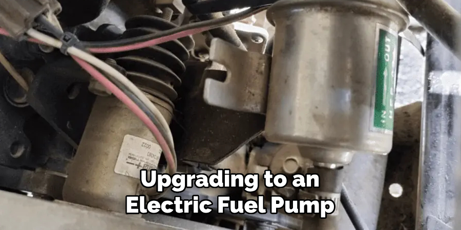 Upgrading to an Electric Fuel Pump