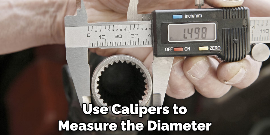 Use Calipers to Measure the Diameter
