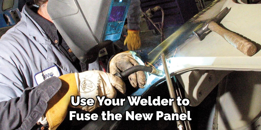 Use Your Welder to Fuse the New Panel