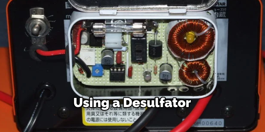 Using a Desulfator
