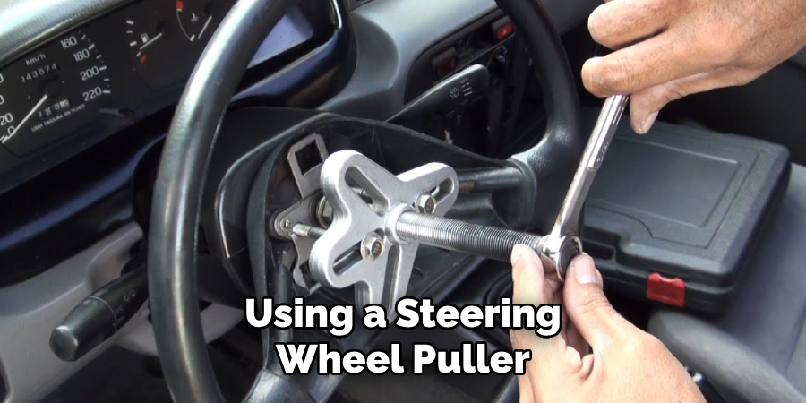 Using a Steering Wheel Puller