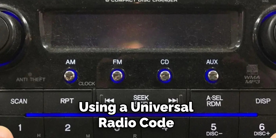 Using a Universal Radio Code