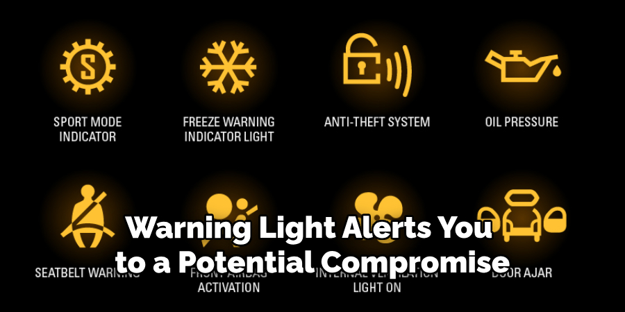 Warning Light Alerts You to a Potential Compromise