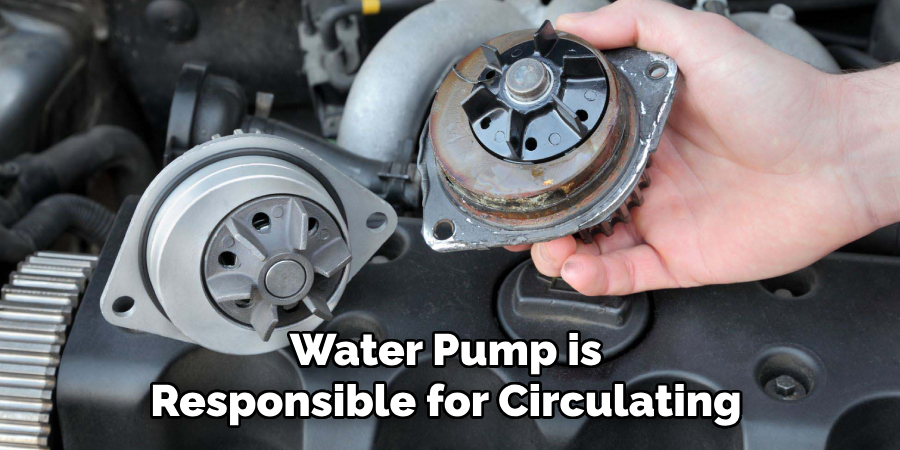 Water Pump is Responsible for Circulating