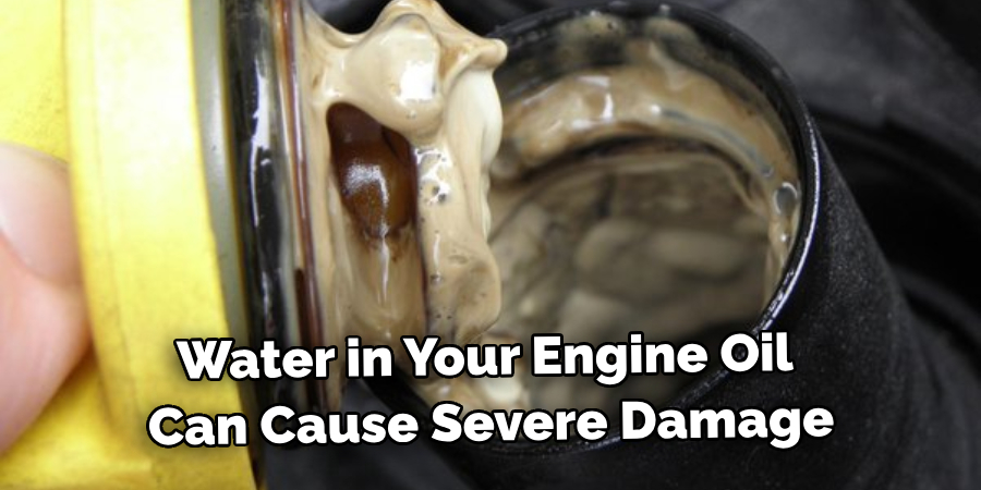 Water in Your Engine Oil Can Cause Severe Damage