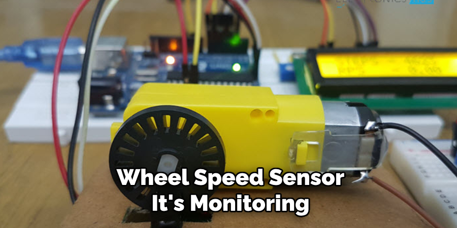 Wheel Speed Sensor It's Monitoring