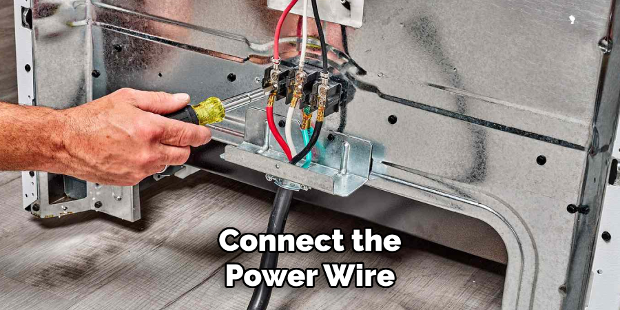 Connect the Power Wire