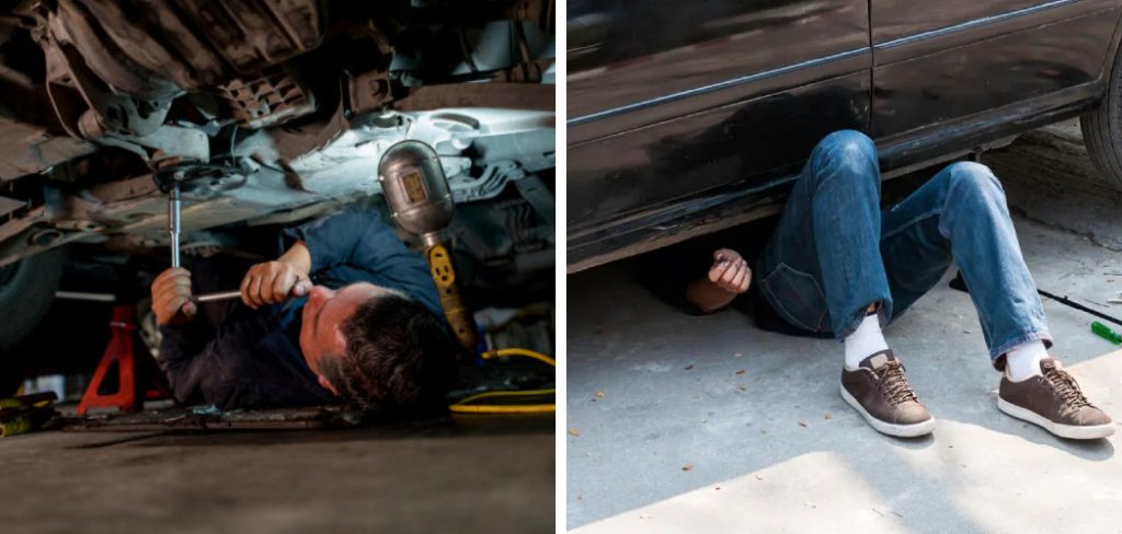 How to Work Under a Car Without a Lift