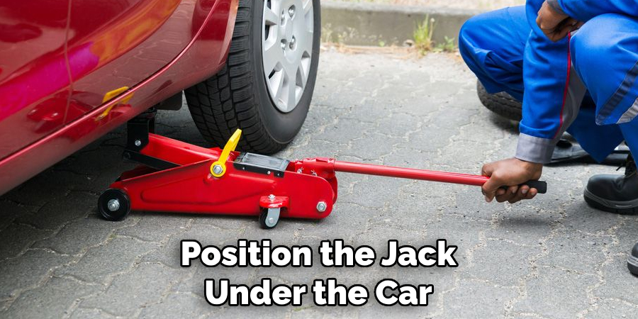 Position the Jack Under the Car