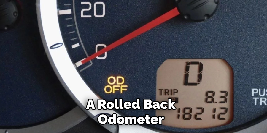 A Rolled Back Odometer